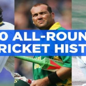 List of Top 10 All Rounders in Cricket History