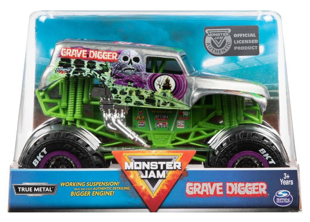 gifts for 9 year old boys-Spin monster truck car