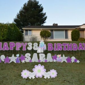 happy birthday yard signs