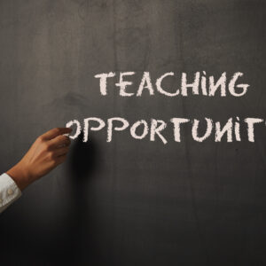 opportunity for a teacher