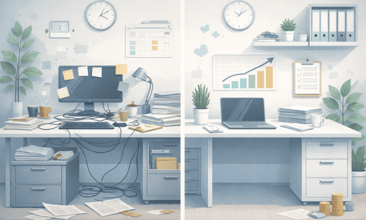 Organised Office Environment